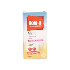 Dolo D Plus oral Suspension 60Ml