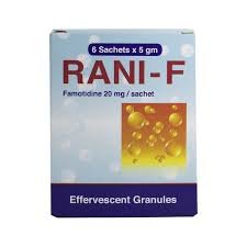 RANI-F 20MG 6 SACHETS
