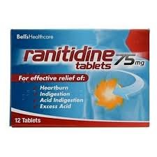 RANITIDINE 75MG EFF. GR. IN 6 SACHETS (CANCELLED