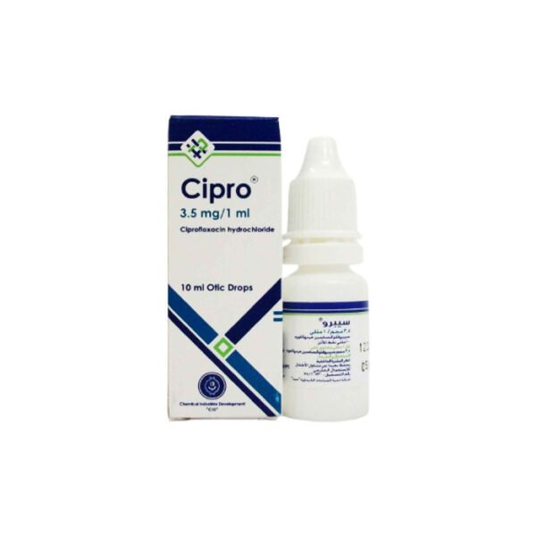 Cipro 3.5Mg/Ml Ear Drops 10Ml