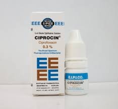 CIPROCIN 0.3% EYE/EAR DROPS 5 ML