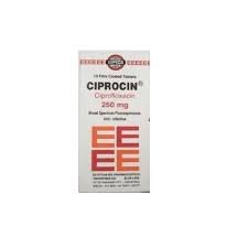 CIPROCIN 250MG 10 F.C. TAB.