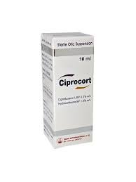 CIPROCORT OTIC DROPS 10 ML