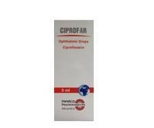 CIPROFAR 0.3% EYE DROPS 5 ML