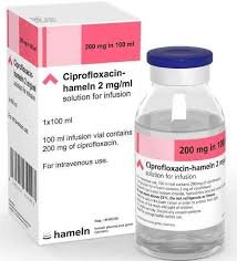 CIPROFLOXACIN 200MG/100ML VIAL