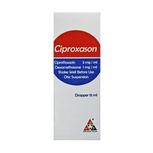 CIPROXASON OTIC SUSP. 15 ML DROPS