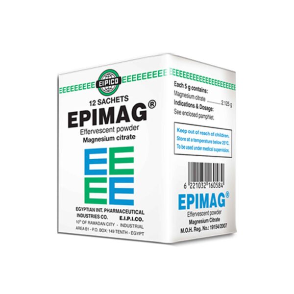 Epimag Effervescent Powder 12 Sachets