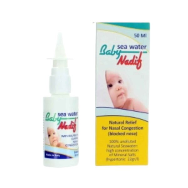Baby Nadif Sea Water Nasal Spray 50Ml