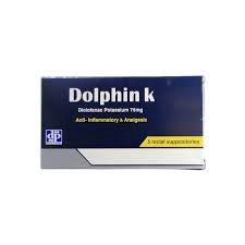 DOLPHIN K 75MG 5 SUPP.