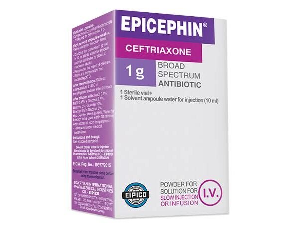 Epicephin 1Gm 1 Vial IV