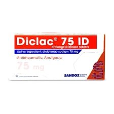 DICLAC 75 ID 20 PROLONGED R.TABS.