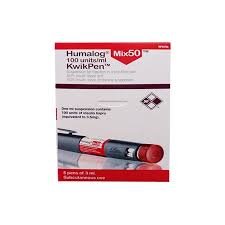 HUMALOG MIX50 KWIKPEN 100I.U./ML (5 PENS)