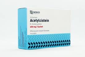 Acetylcistein Effervescent Granules 600Mg 10 Sachets