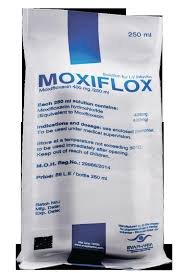 MOXIFLOX 400MG/250ML SOL. FOR INF.