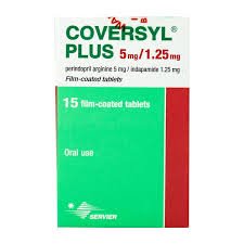 COVERSYL PLUS 5/1.25 MG 15 TABS.