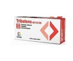 TRIBATENS 40/10/25MG 30 F.C. TABS.