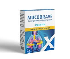 MUCOBRAVE 600 MG 10 SACHETS