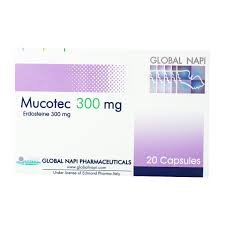 MUCOTEC 300MG 20 CAPS.