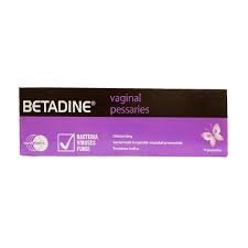BETADINE 200MG 14 VAGINAL OVULE