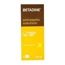 BETADINE ANTISEPTIC SOLN. 10% 60 ML