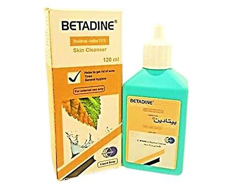 BETADINE SKIN CLEANSER 7.5% 120 ML