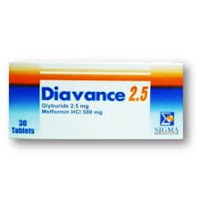 Diavance 2.5Mg 30 Tablets