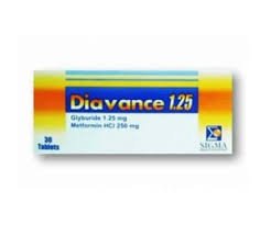 Diavance 1.25Mg 30 Tablets