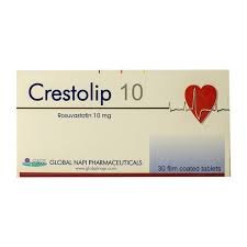 Crestolip 10Mg 30 Tablets