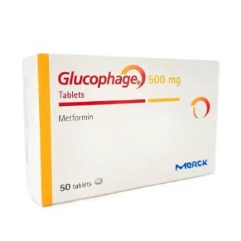GLUCOPHAGE 500 MG 50 F.C.TABS.