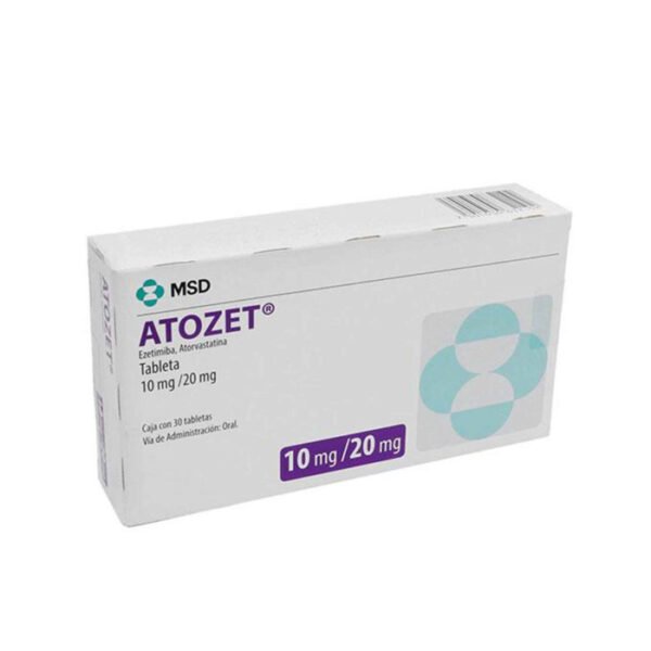 Atozet 10/20Mg 30 Tablets