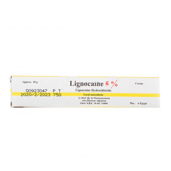 Lignocaine 5% Cream 20Gm