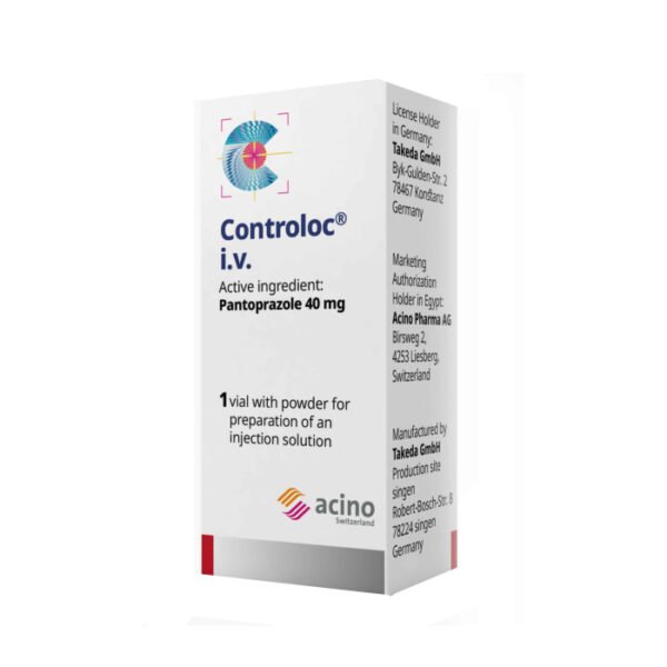 Controloc 40Mg 1/Vial Iv