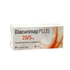 DIACURIMAP PLUS 25/5 MG 30 F.C. TABS.
