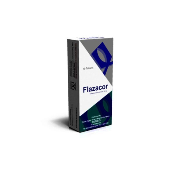 Flazacor 30Mg 10 Tablets