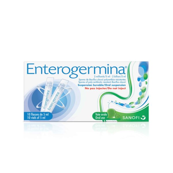 ENTEROGERMINA 2 BILLION/5ML ORAL SUSP. 10 MINI