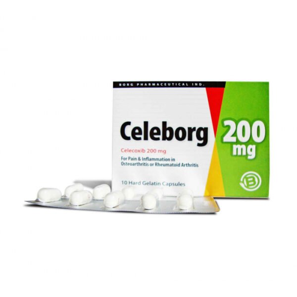 CELEBORG 200 MG 10 CAPS. (N/A