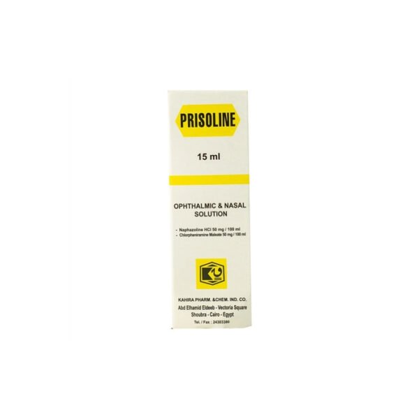 Prisoline Eye/Nasal Drops 15Ml