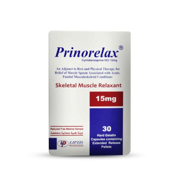 Prinorelax 15Mg 30 Capsules