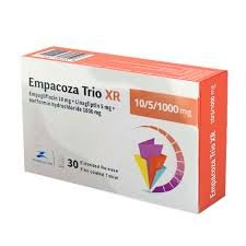 EMPACOZA TRIO XR 10/5/1000 MG 30 F.C. TABS.