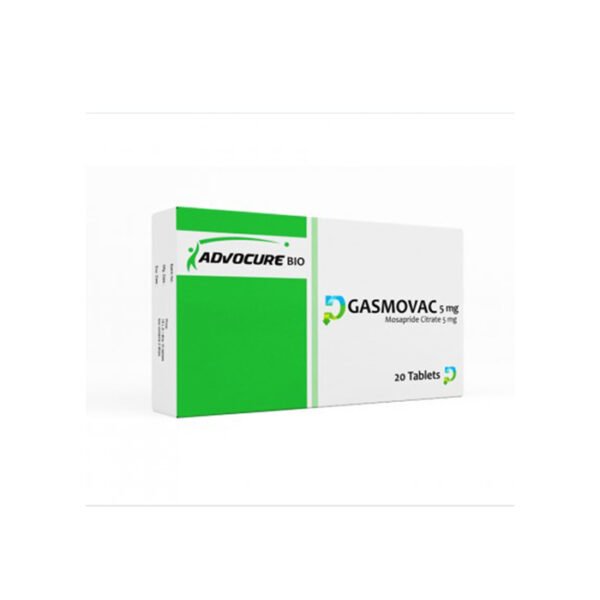 Gasmovac 5mg 20 Tablets