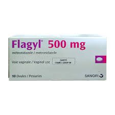 FLAGYL 500MG 10 VAGINAL OVULES (N/A)