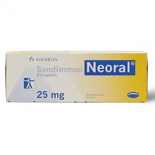SANDIMMUN NEORAL 25 MG 50 S.G.CAPS.