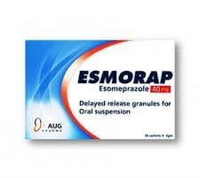 ESMORAP 40MG 7 SACHETS