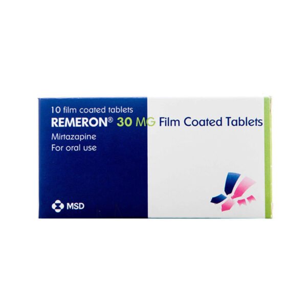 Remeron 30Mg 10 Tablets