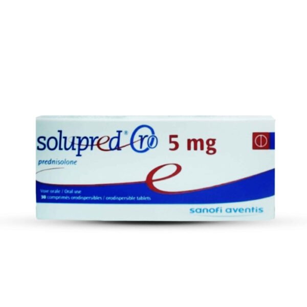 Solupred Oro 5Mg 30 Tablets