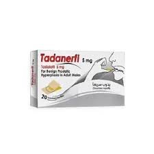 TADANERFI 5 MG 20 ORODISPERSIBLE FILMS