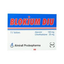Blokium Diu 100/25Mg 15 Tablets