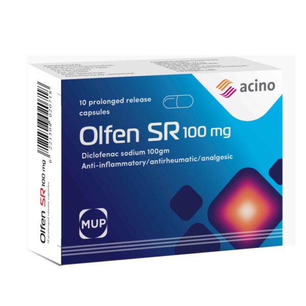 Olfen Sr 100Mg 10/Cap