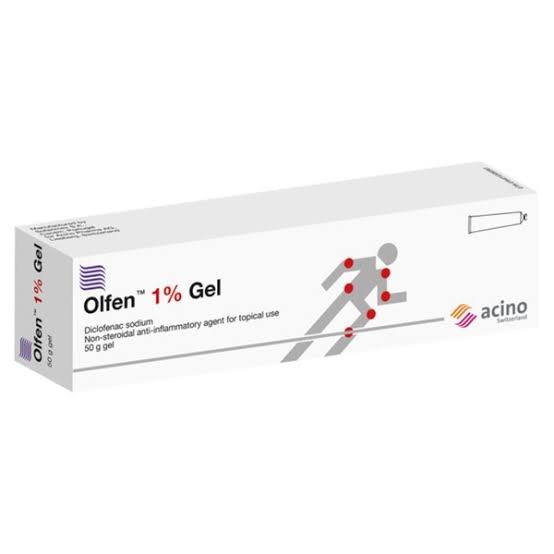 OLFEN 1% TOPICAL GEL 50 GM