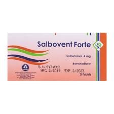 SALBOVENT FORTE 4MG 20 TAB.